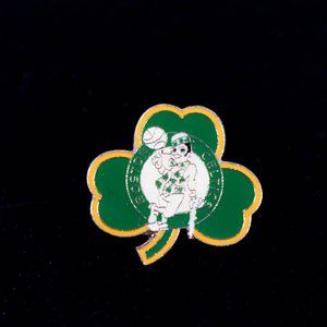 Vintage 1988 Boston Celtics Lucky the Leprechaun Lapel Enamel Pin NBA